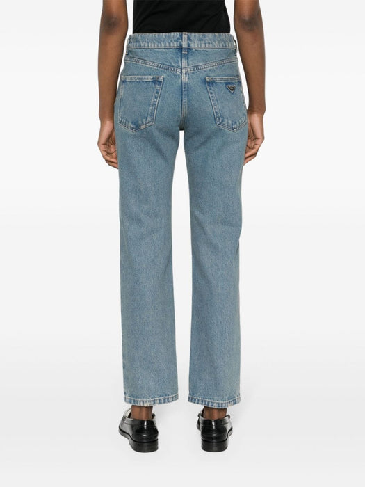 mid-rise straight-leg jeans GFP469 S OOO 13Z6F0BAN PRADA 