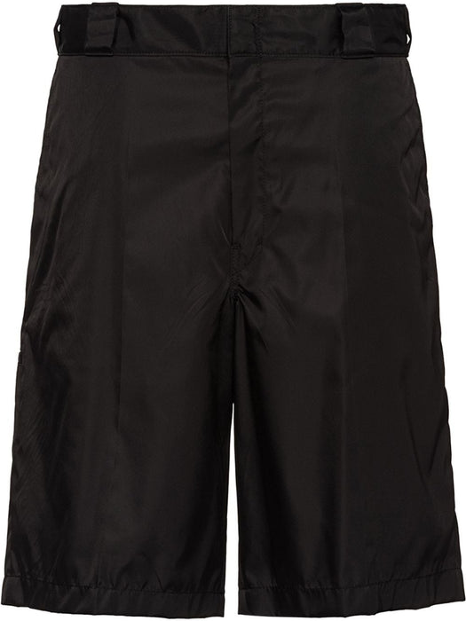 Re-Nylon logo plaque shorts SPG32 S 182 1WQ8F0002 PRADA 