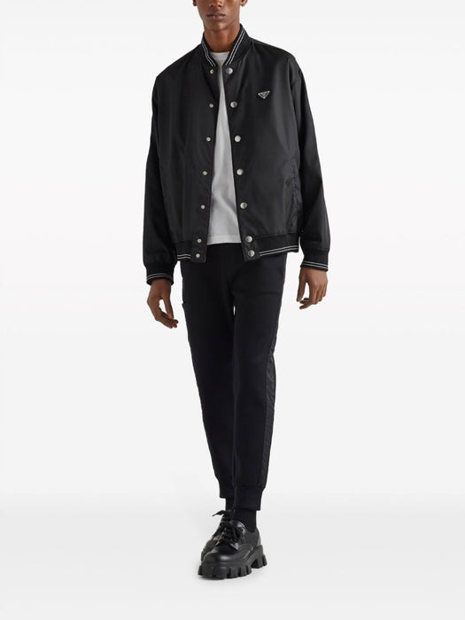 logo-patch tapered-leg track pants UJP180 S 212 11JEF0806 PRADA 