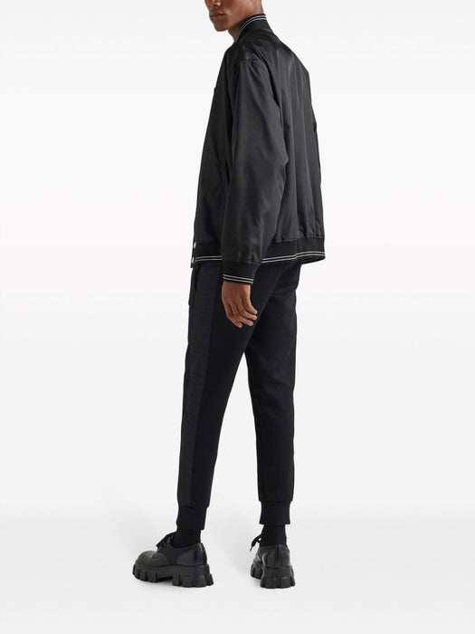 logo-patch tapered-leg track pants UJP180 S 212 11JEF0806 PRADA 