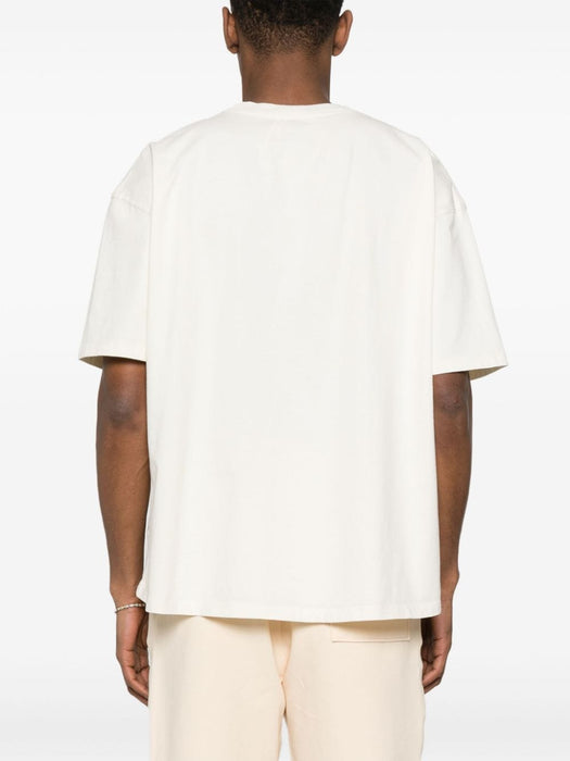 logo-print cotton T-shirt RHPS24TT10012611 0611 RHUDE 