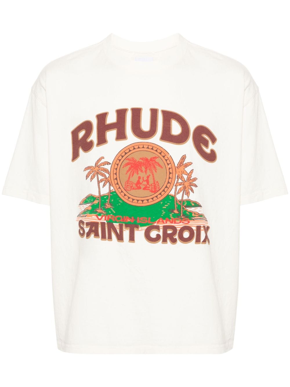 Saint Croix cotton T-shirt RHPS24TT11012611 0611 RHUDE 