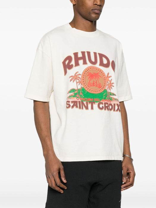 Saint Croix cotton T-shirt RHPS24TT11012611 0611 RHUDE 