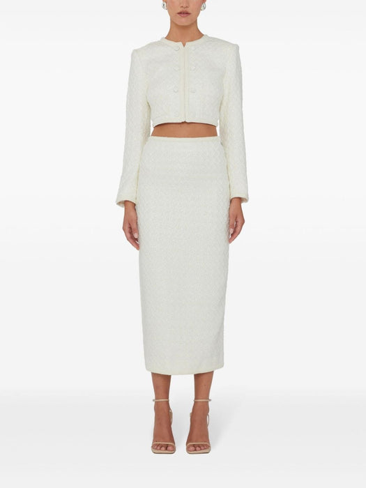 bouclé pencil skirt 112169857 857 ROTATE 
