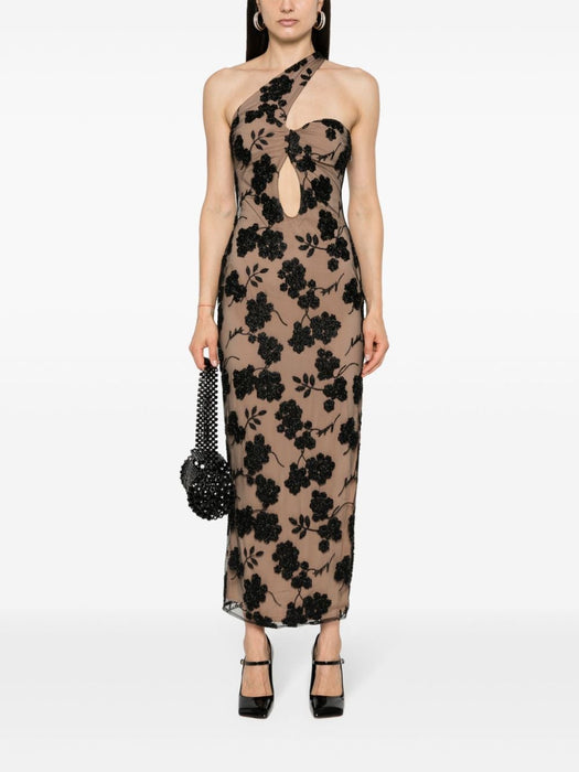floral-beads midi dress 1122552949 19-4004 ROTATE 