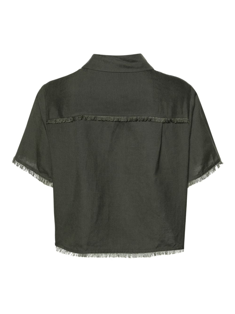 Solange cropped shirt 124-2307-SW ARMY SIMKHAI 