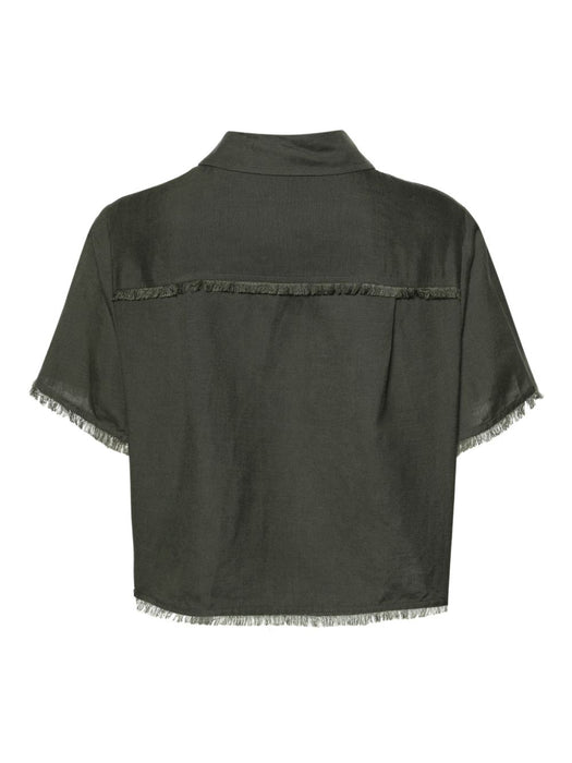 Solange cropped shirt 124-2307-SW ARMY SIMKHAI 