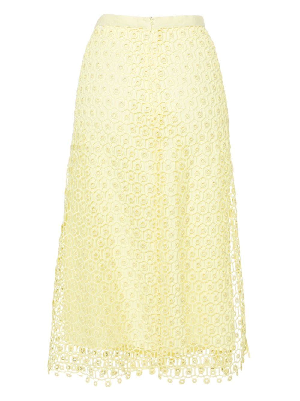 Karolina crochet midi skirt 124-3024-SW LUMINARY SIMKHAI 