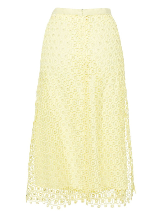 Karolina crochet midi skirt 124-3024-SW LUMINARY SIMKHAI 