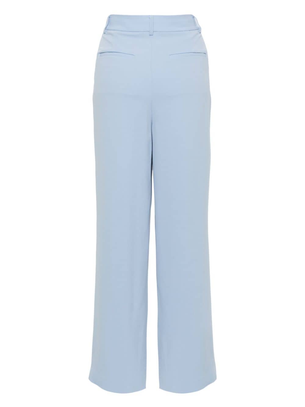 tailored crepe trousers 124-4073-Q MARINA BLUE SIMKHAI 