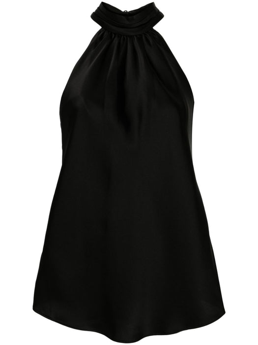 Thea satin blouse SI-2143-Q BLACK SIMKHAI 