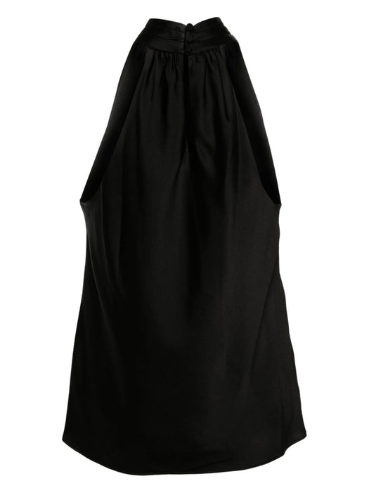 Thea satin blouse SI-2143-Q BLACK SIMKHAI 
