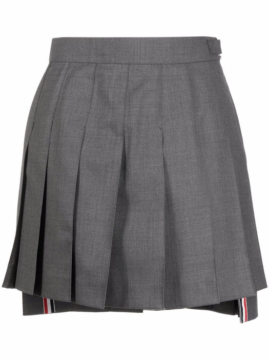 step-hem pleated skirt FGC402V 00626035 THOM BROWNE 