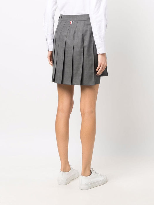 step-hem pleated skirt FGC402V 00626035 THOM BROWNE 