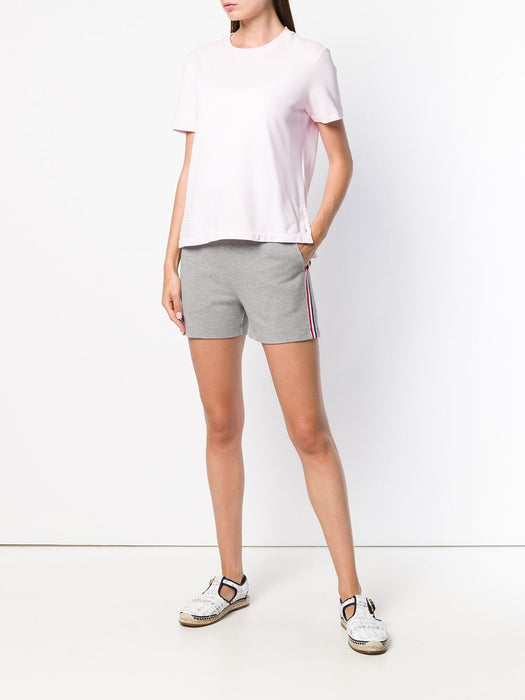 Rwb Stripe Piqué Shorts FJQ015A 00050055 THOM BROWNE 