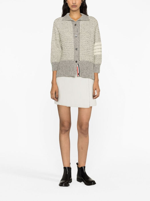 4-Bar stripe cardigan FKC553A Y1506055 THOM BROWNE 