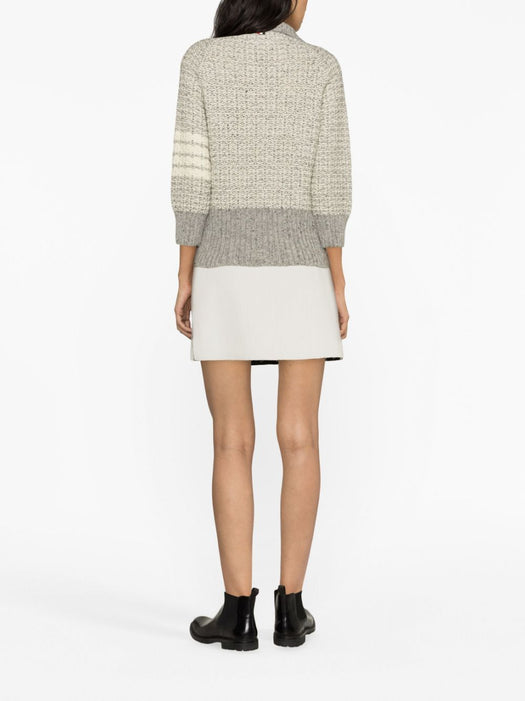 4-Bar stripe cardigan FKC553A Y1506055 THOM BROWNE 