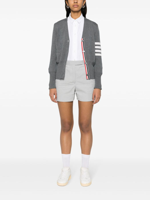 striped seersucker shorts FTC488A F0600055 THOM BROWNE 