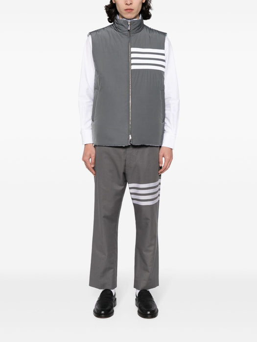 reversible padded gilet MVD029X F0495460 THOM BROWNE 