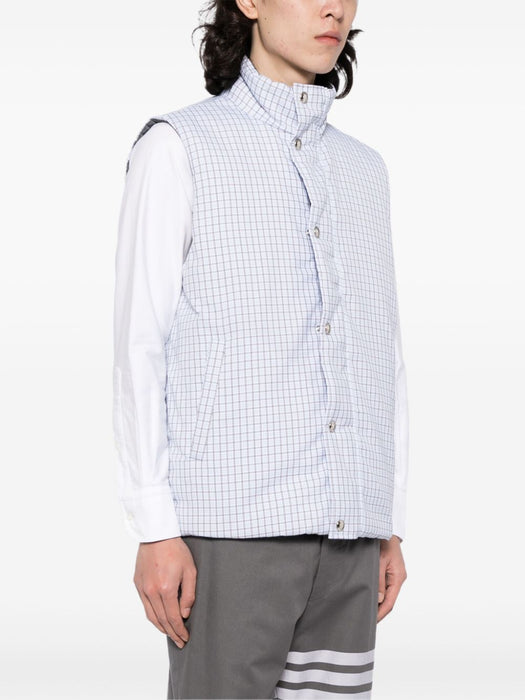 reversible padded gilet MVD029X F0495460 THOM BROWNE 