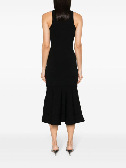 bodycon flared-hem midi dress 1124KDR005079A 1 VICTORIA BECKHAM 
