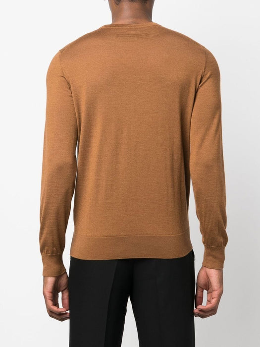 crew neck cashmere-silk jumper E8J00-110 N95 ZEGNA 