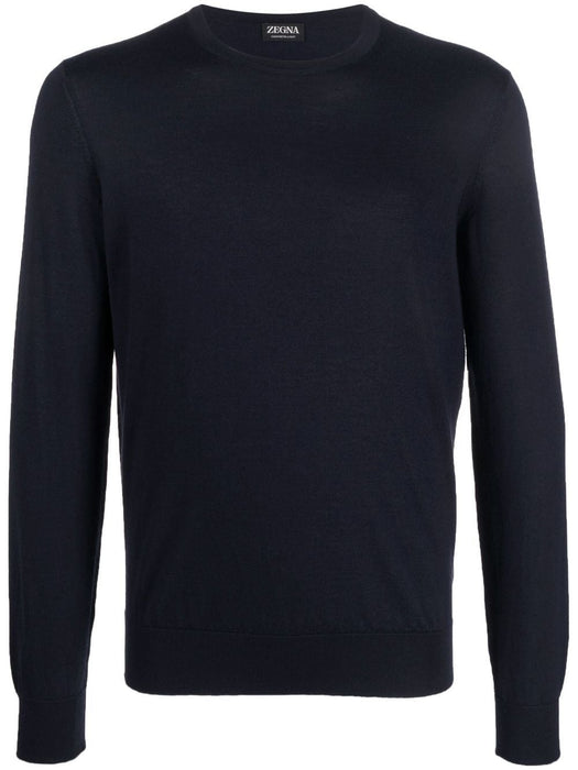 crew-neck cashmere jumper E8J00-110 B98 ZEGNA 