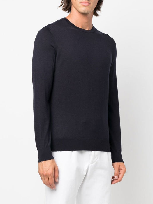 crew-neck cashmere jumper E8J00-110 B98 ZEGNA 