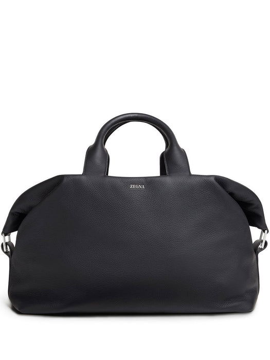 Raglan deerskin holdall RLHCVM-C1891Z NER ZEGNA 