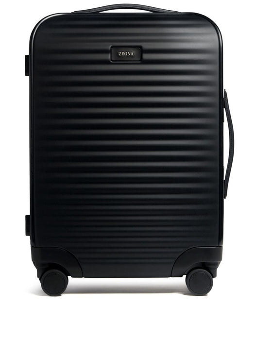 logo-appliqué suitcase LHPUL-C1935Z NER ZEGNA 