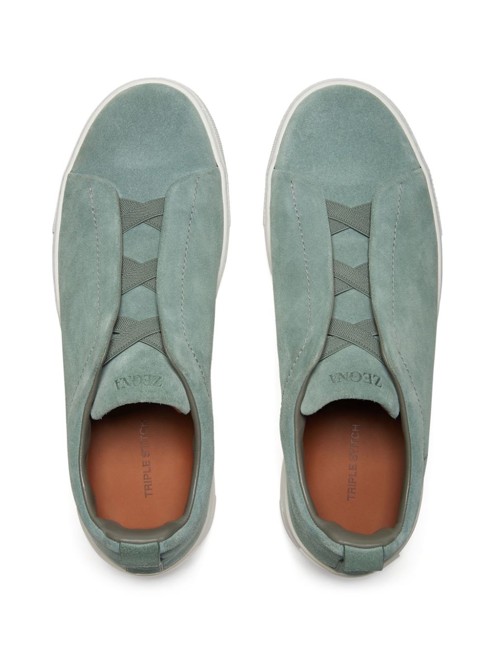Triple Stitch suede sneakers LHSOY-S4667Z AGV ZEGNA 