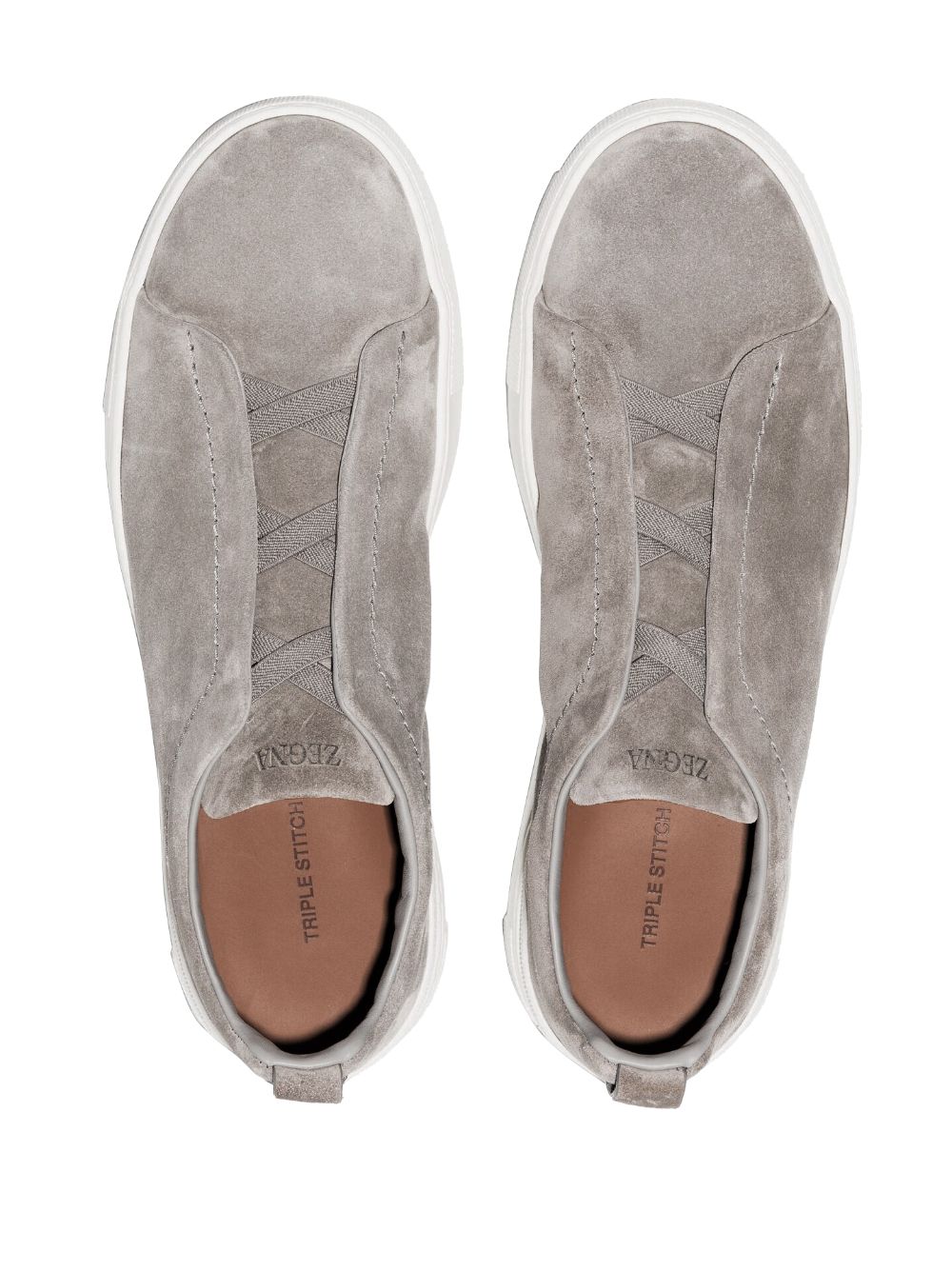 Triple Stitch suede sneakers LHSOY-S4667Z GME ZEGNA 