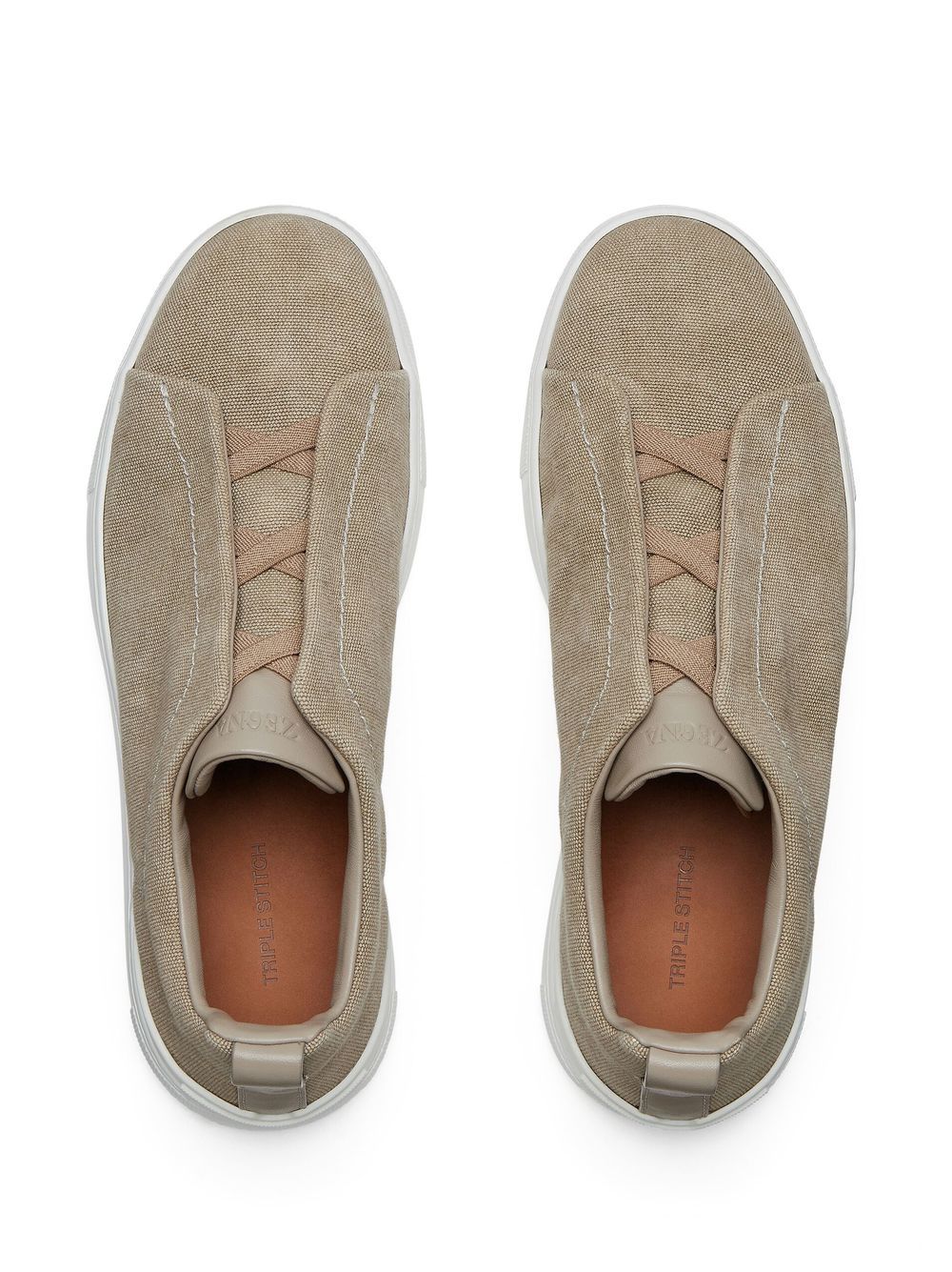 Triple Stitch canvas sneakers LHTYE-S4841Z ERU ZEGNA 