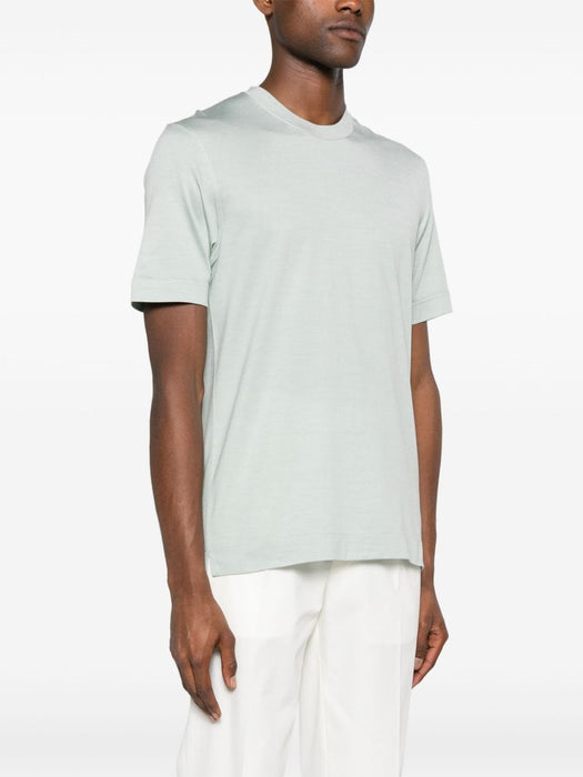 piqué crew-neck T-shirt UD386A7-D718 V04 ZEGNA 
