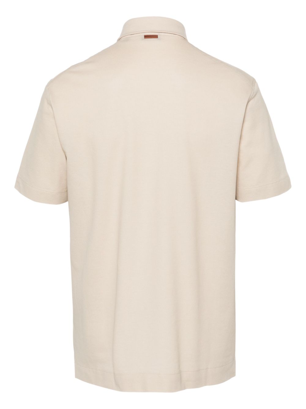 chest-pocket polo shirt UD392A7-D752 N03 ZEGNA 