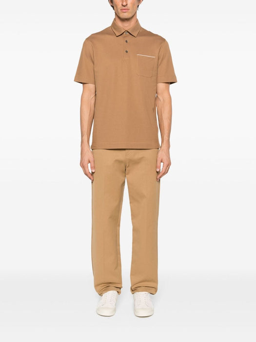 patch-pocket polo shirt UD392A7-D752 N04 ZEGNA 