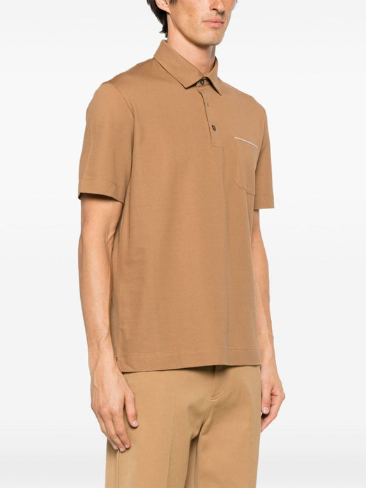 patch-pocket polo shirt UD392A7-D752 N04 ZEGNA 