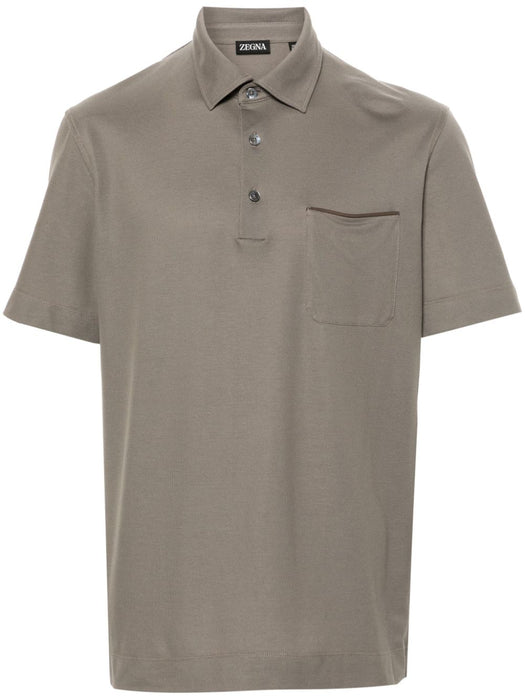 patch-pocket polo shirt UD392A7-D752 N07 ZEGNA 