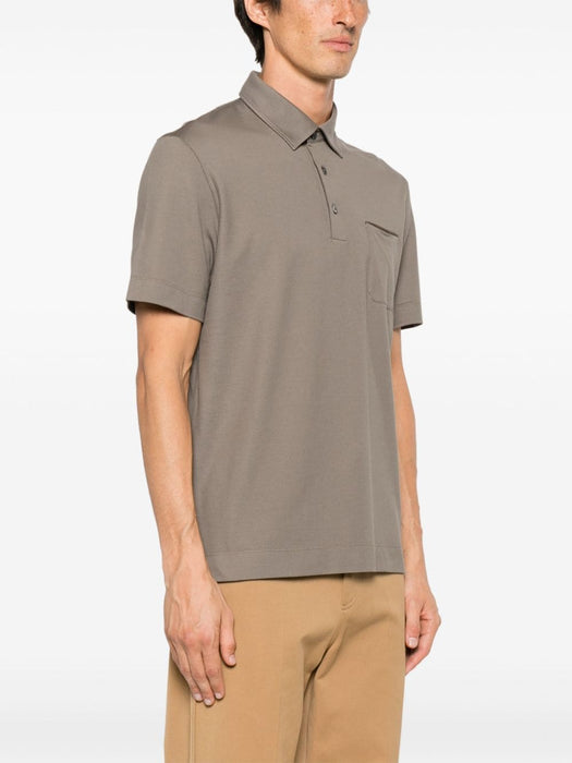 patch-pocket polo shirt UD392A7-D752 N07 ZEGNA 