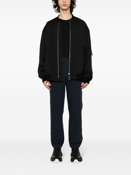 logo-lettering cotton track pants UD522A7-DPA7 B09 ZEGNA 