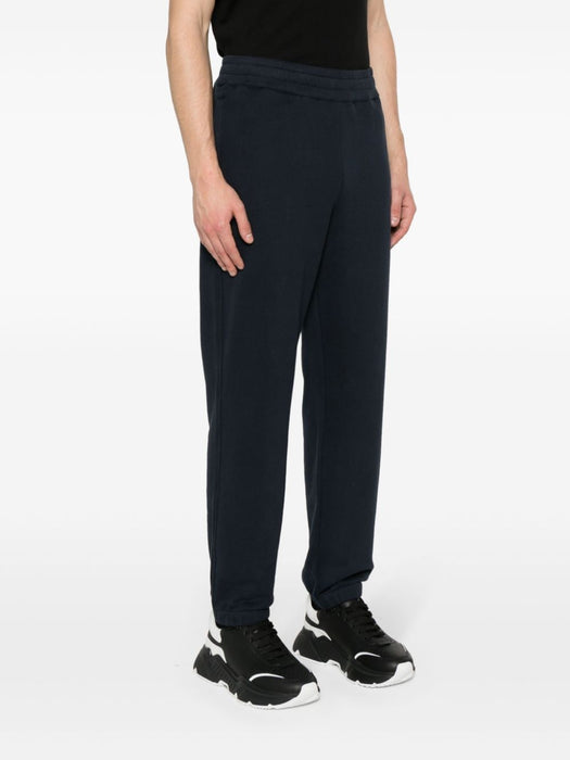 logo-lettering cotton track pants UD522A7-DPA7 B09 ZEGNA 