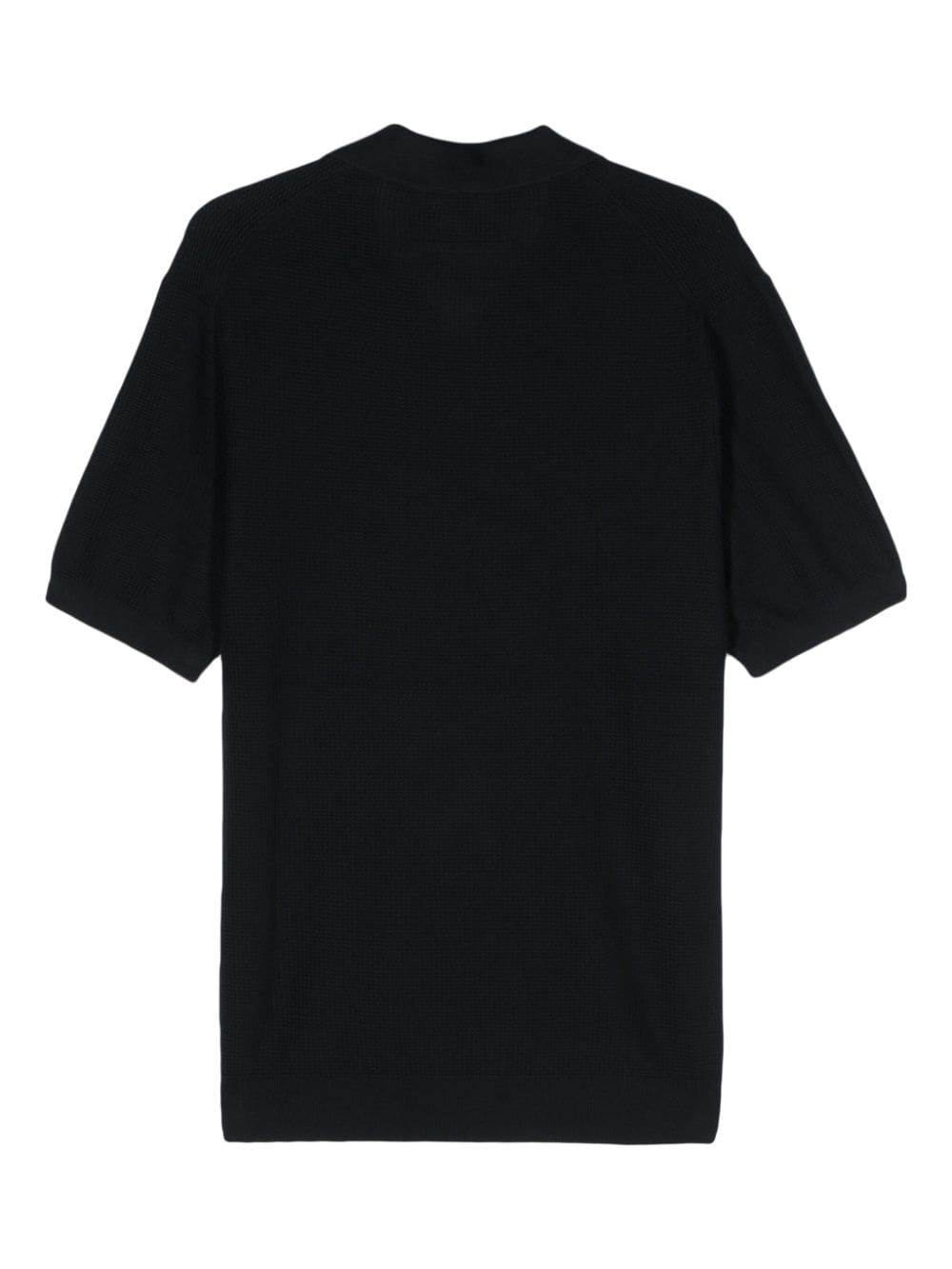open-knit cotton polo shirt UDC95A7-C32 B09 ZEGNA 