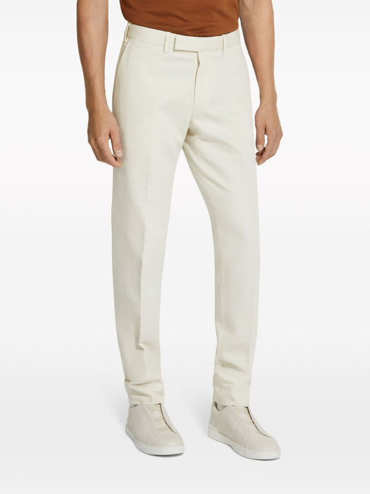 slim-fit chino trousers UDI37A7-TN10 N02 ZEGNA 