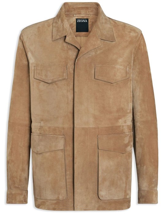 suede field jacket UDPSFA7-D271 N04R ZEGNA 