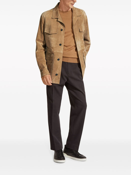 suede field jacket UDPSFA7-D271 N04R ZEGNA 