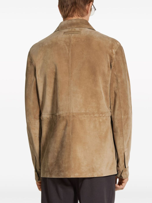 suede field jacket UDPSFA7-D271 N04R ZEGNA 