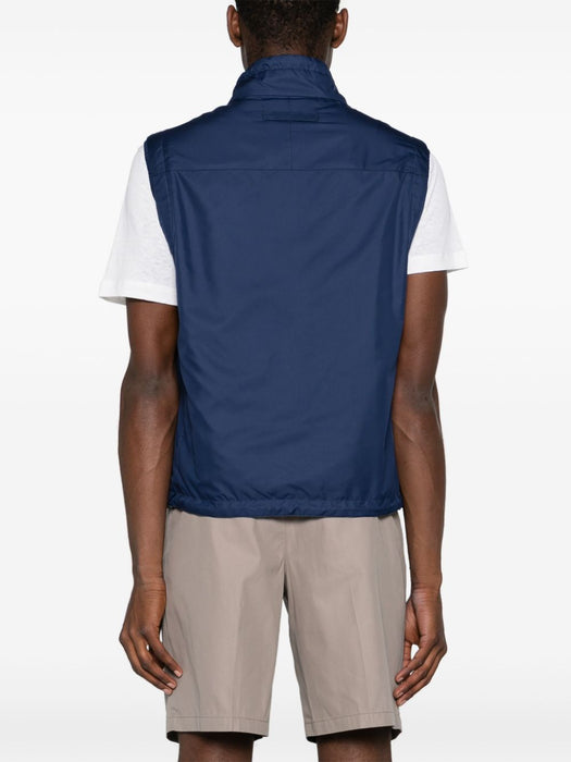 reversible zip-up vest UDT33A7-7110B B07R ZEGNA 