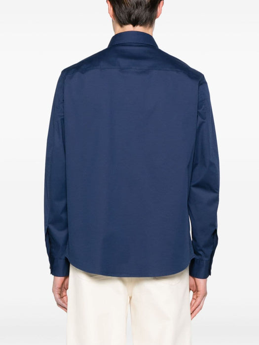 patch-pocket twill shirt UDV16A7-SOT8 B07 ZEGNA 