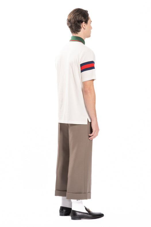 Web-stripe jersey polo shirt 713997 XJETR9088 GUCCI 