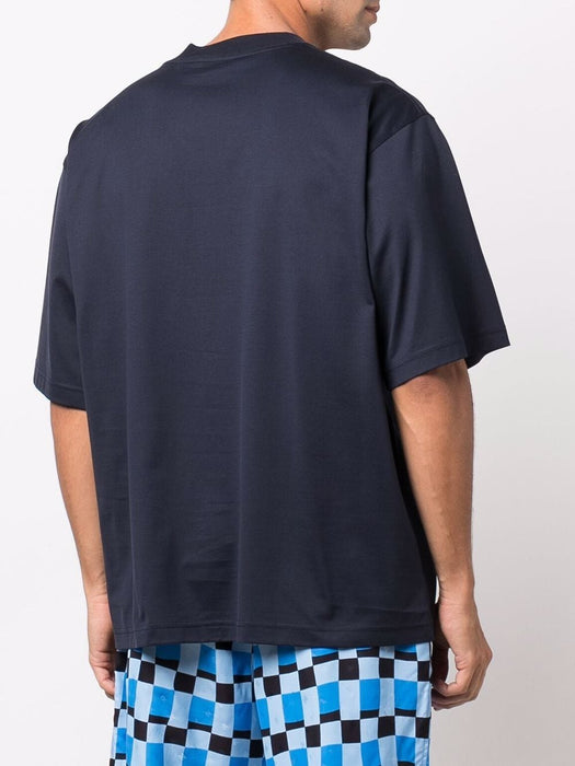 logo-print cotton T-shirt HUMU0223P1 USCS87LOB99 MARNI 